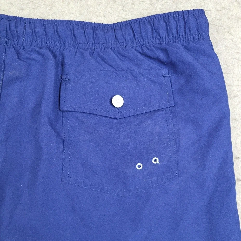 Crown Ivy‎ Swimming Shorts Mens XL Blue Eve Lined Board Shorts Drawstring NEW